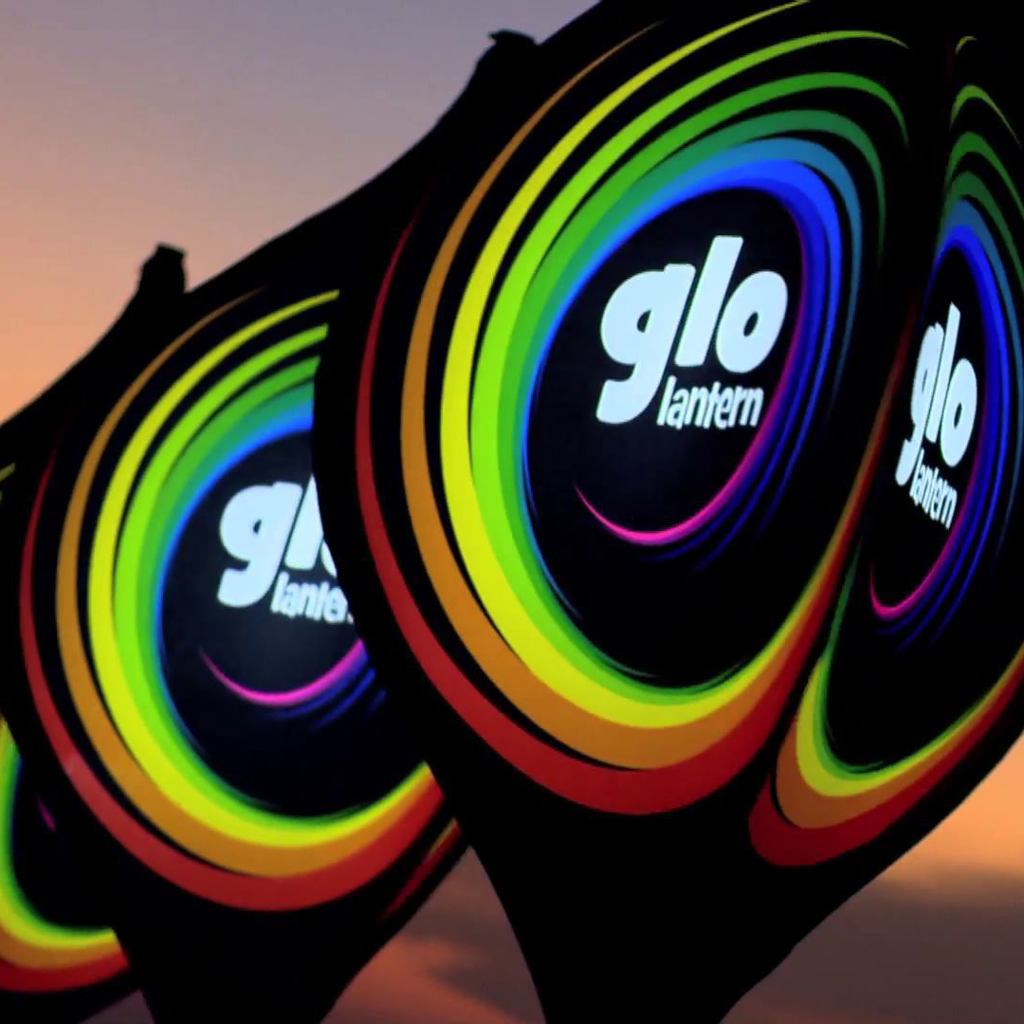 Branded gazebo at event